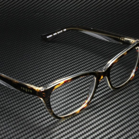 Vogue Women\'s Havana Transparent Eyeglasses! main image 4